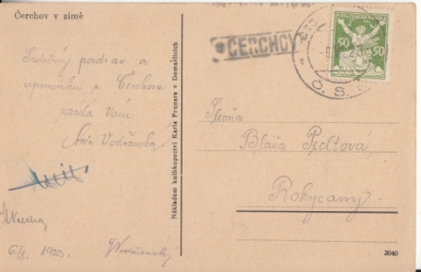 Čerchov 1923 95 001 ●